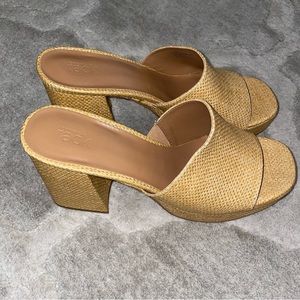Block Heeled Mules